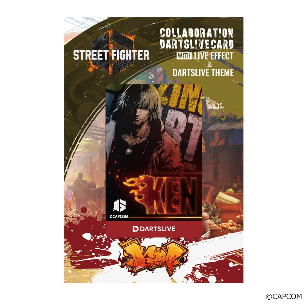 DARTSLIVE x STREET FIGHTER 6 DARTSLIVE CARD