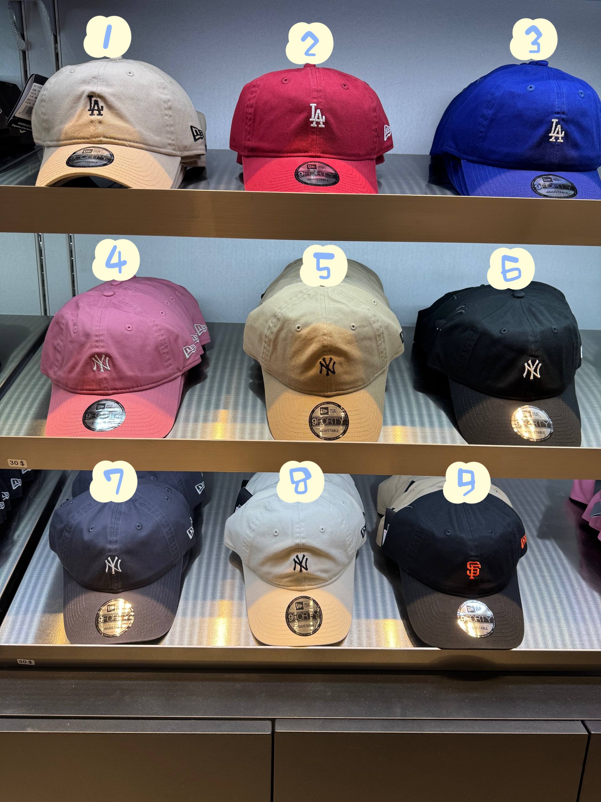 🇰🇷Newera 小标软顶940棒球帽✨