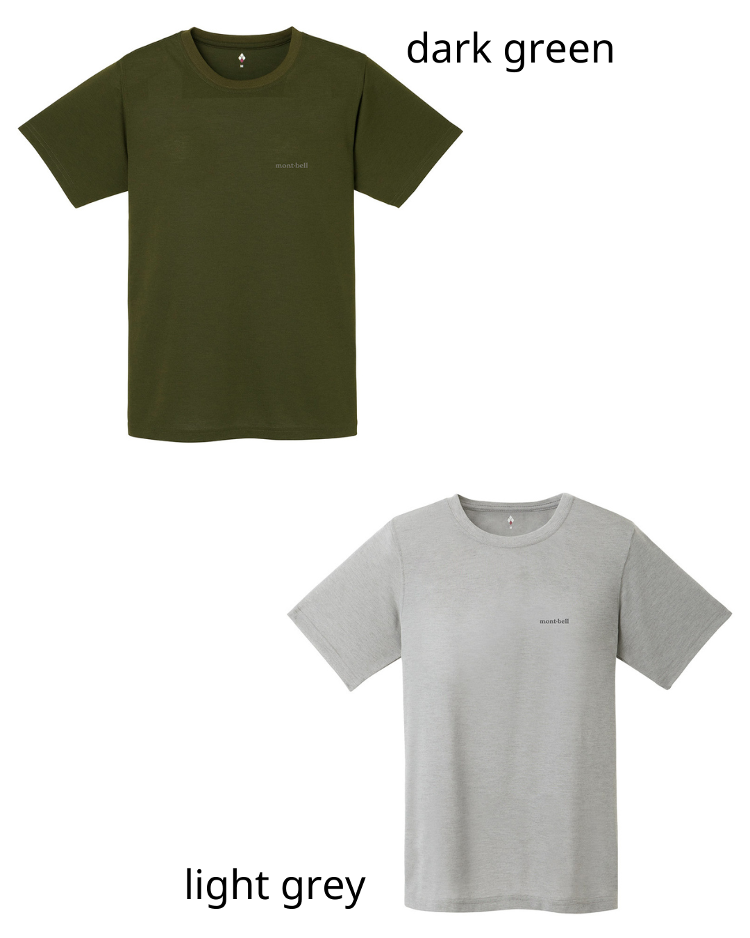 日本代購【 2026新色 日本直送  montbell wickron Logo tee 女裝 簡約 短袖  品牌 標誌 T 恤 | mont-bell 】