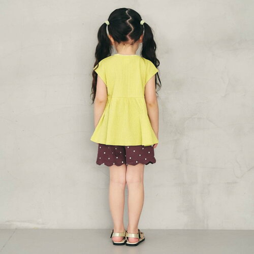 🆕【⭐訂購⭐】 🇯🇵日本直送🌀刺繡 荷葉邊 華夫格上衣［5款選］🌀[ELDA-0211][260523]