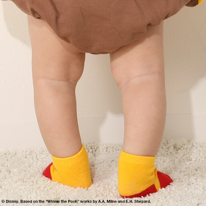 🇯🇵預訂 日本直送🇯🇵Babydoll x Disney兩色人物防滑嬰兒襪