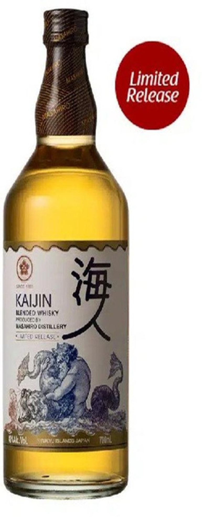 海人調和威士忌 KAIJIN Blended Whisky 40% 700ml