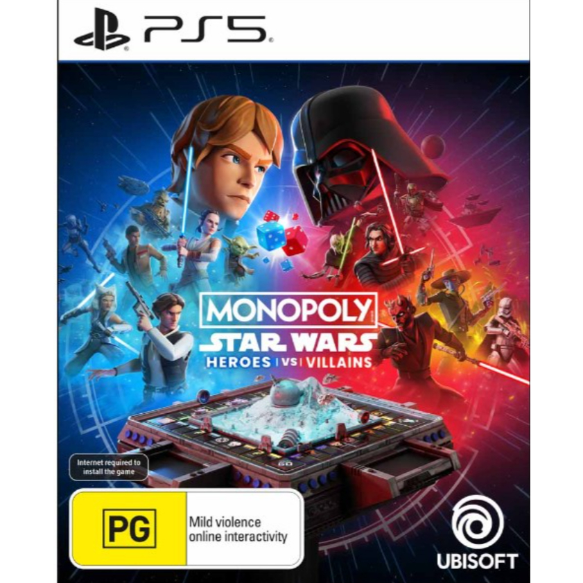 (🔥NEW RELEASE🔥) Monopoly: Star Wars Heroes vs. Villains (PS5) Digital Download