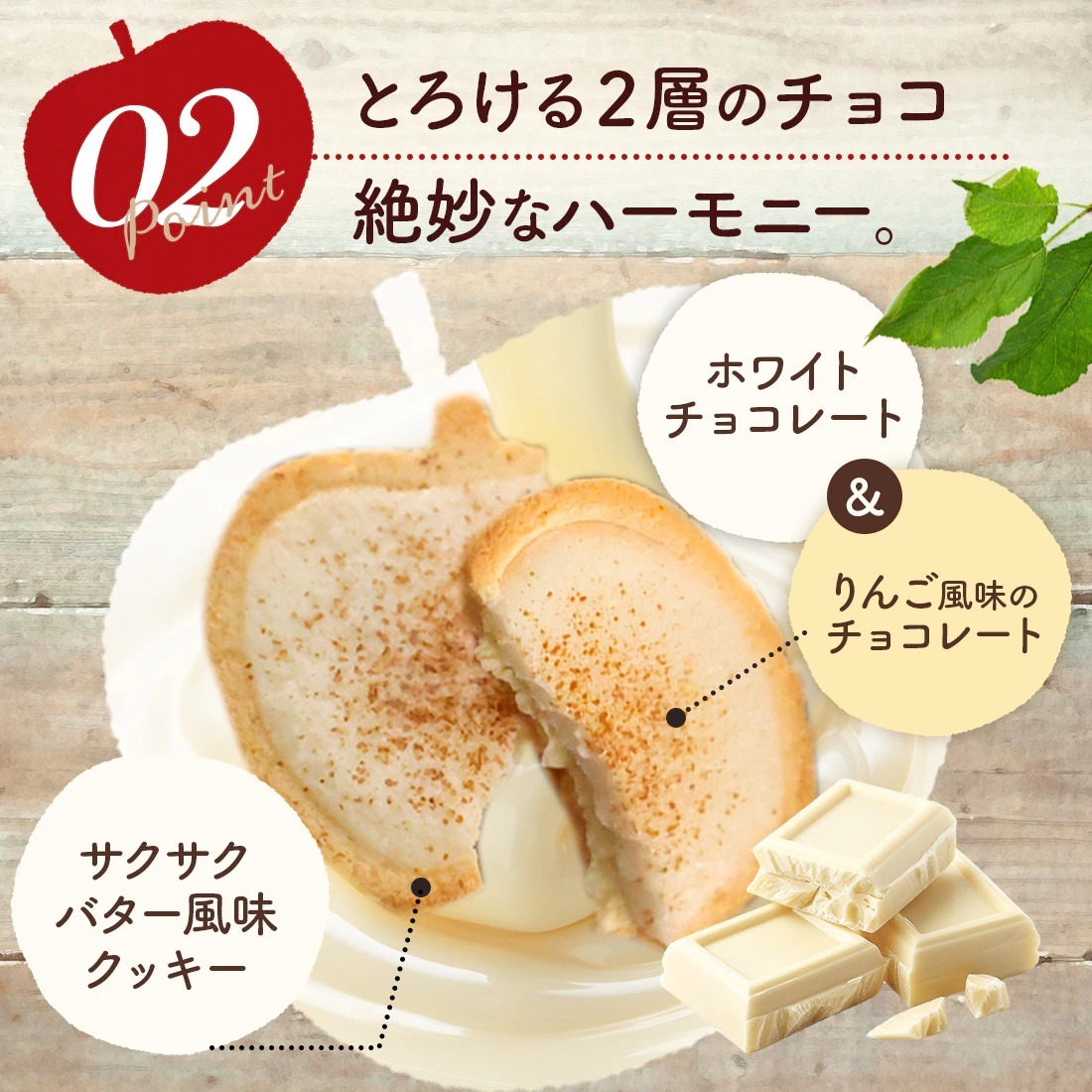 [訂購] [日本製] APPLE & BUTTER CHOCOLATE  TART ｜ 林檎とバター ｜ 4/8/12個入  {TF2310166}