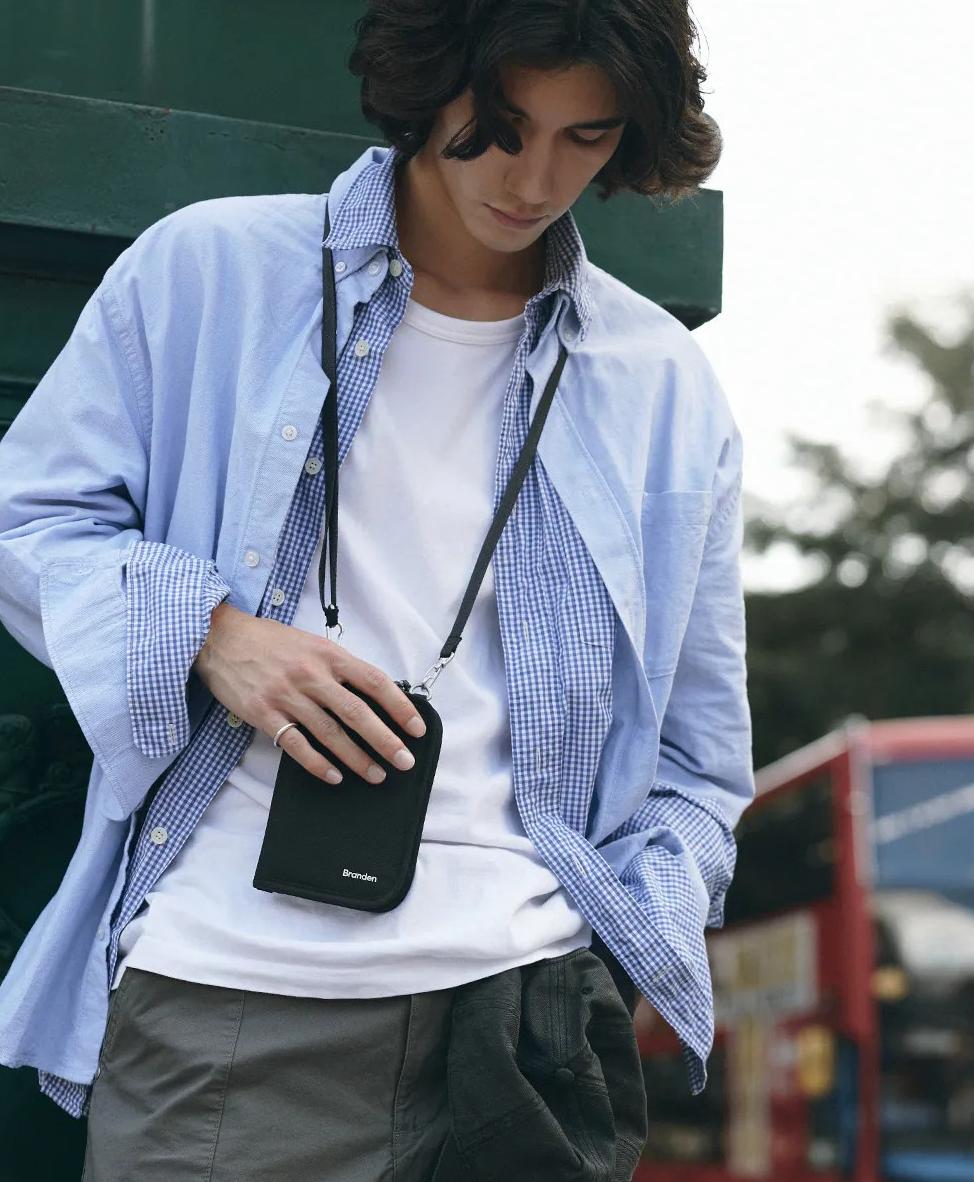 Branden 斜孭防盜銀包│Safe Wallet Bag
