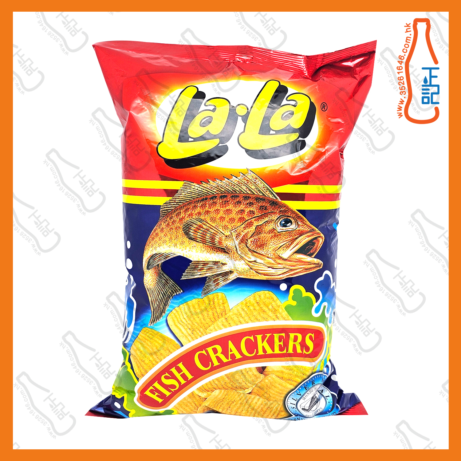 ==拉拉脆魚片(原味) 100g /包
