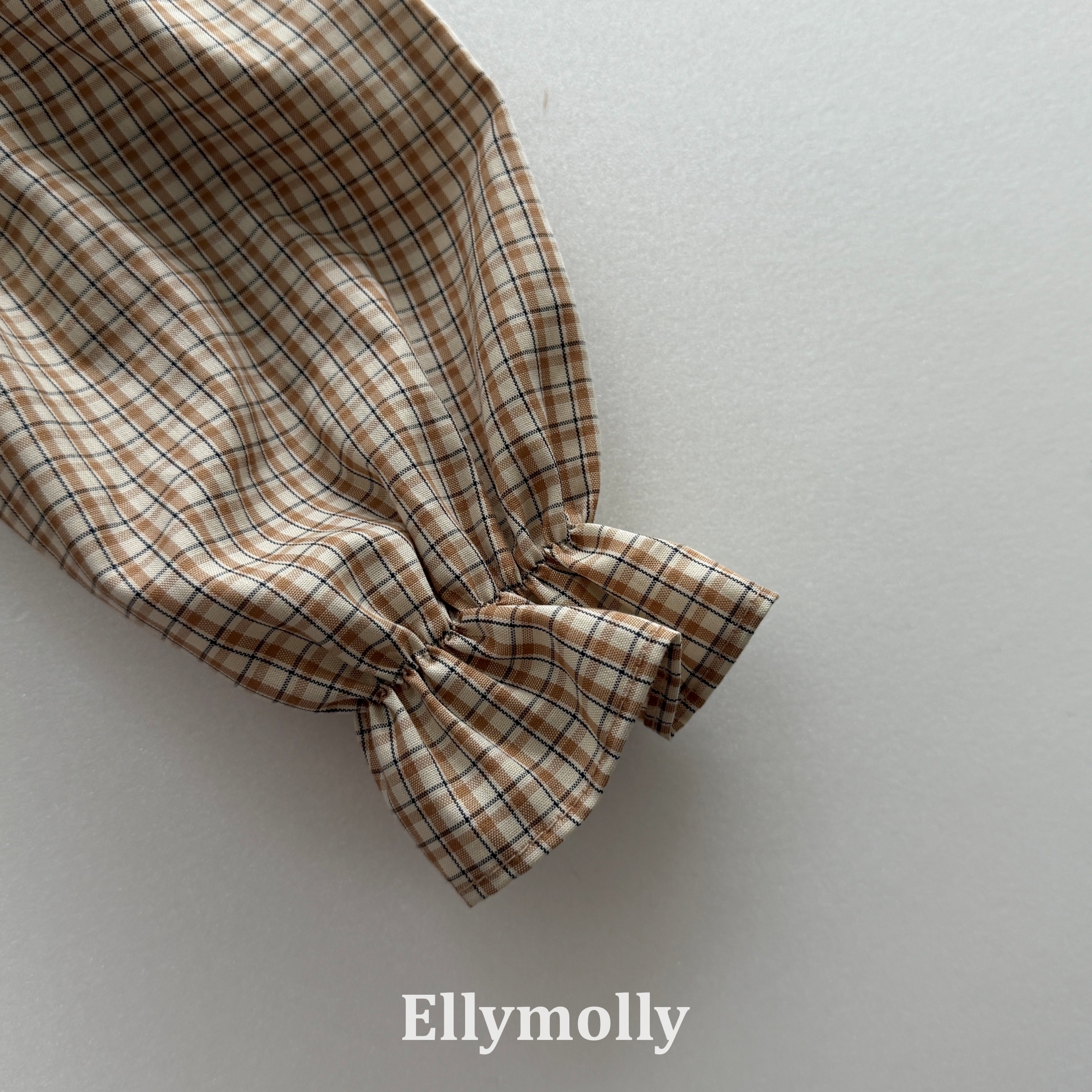 Ellymolly | Musk Check Blouse