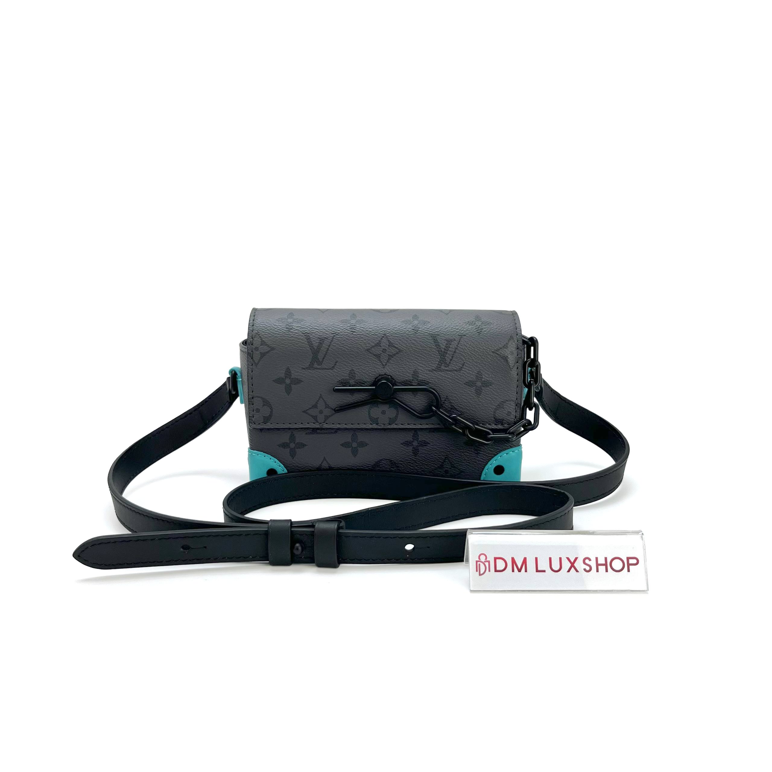 LV Monogram Eclipse Steamer Wearable Wallet 