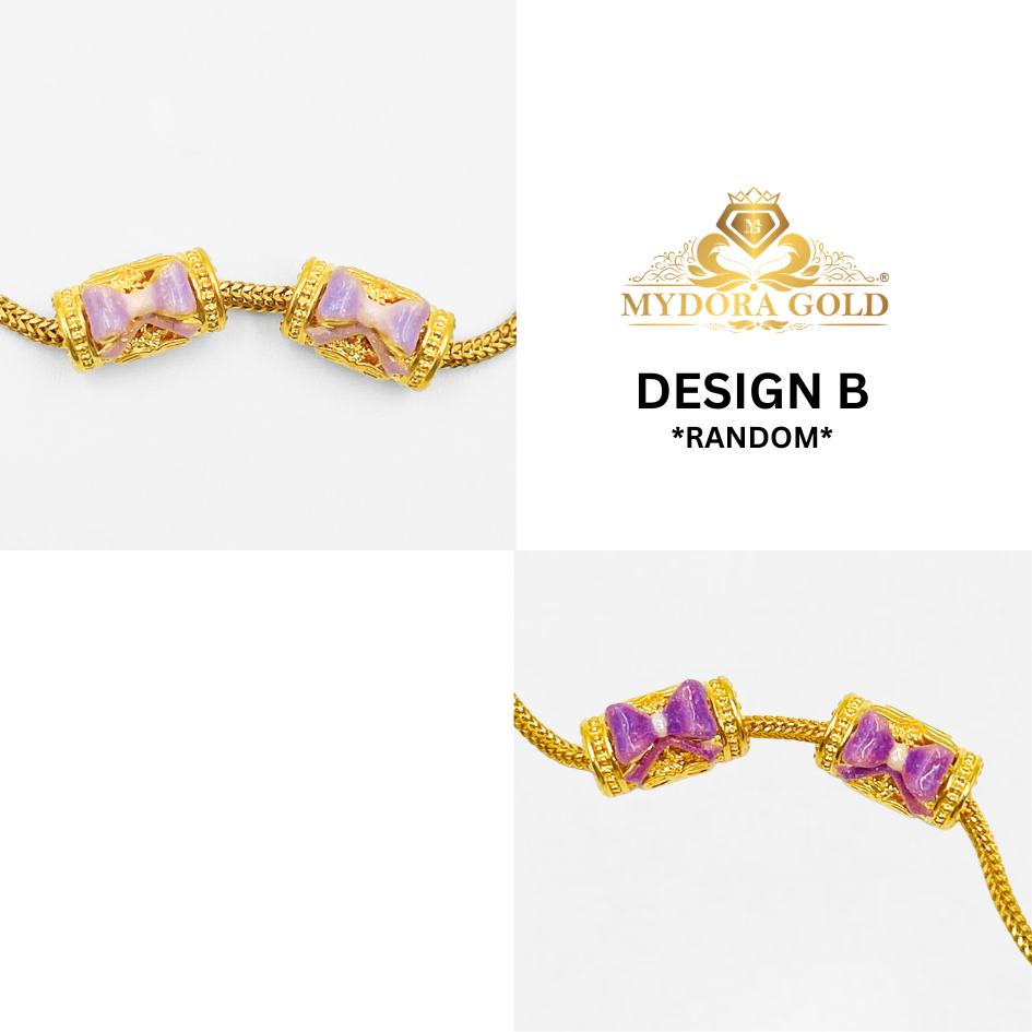 MYDORA Enamel Tube Mini Bamboo Kerawang 3D (5G) l EMAS 916/22K