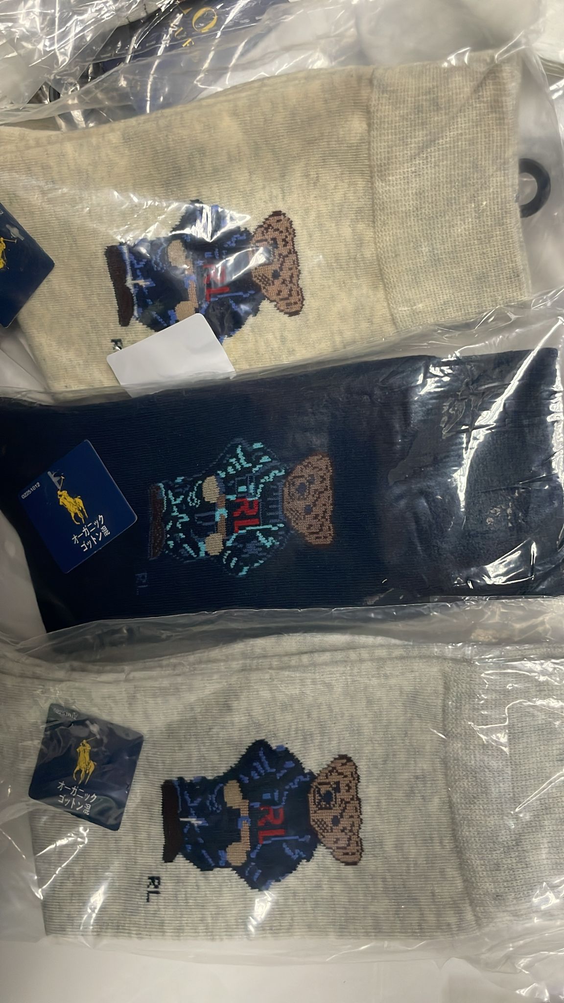 polo 成人襪一包三對