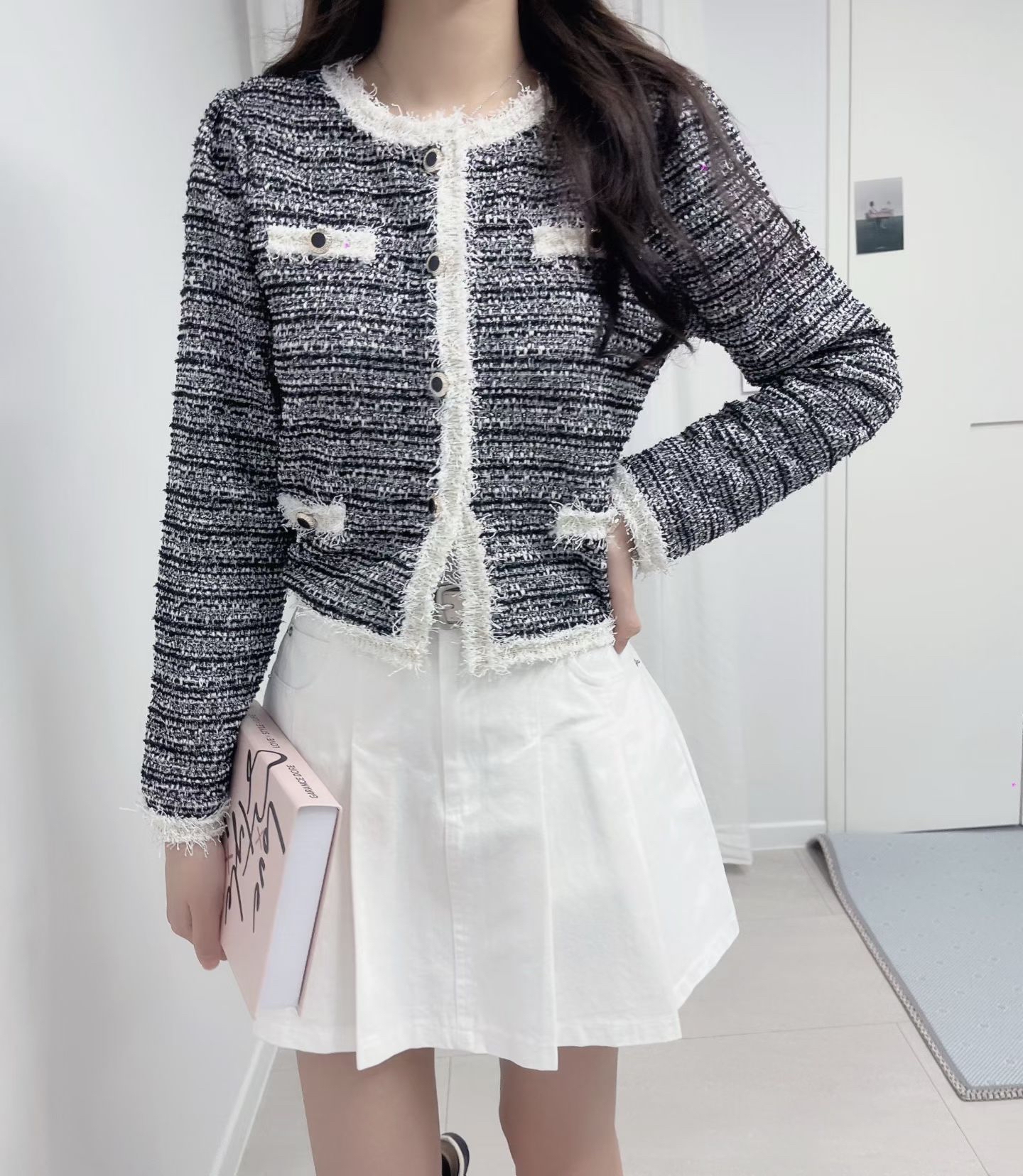 Lu032 小香風外套