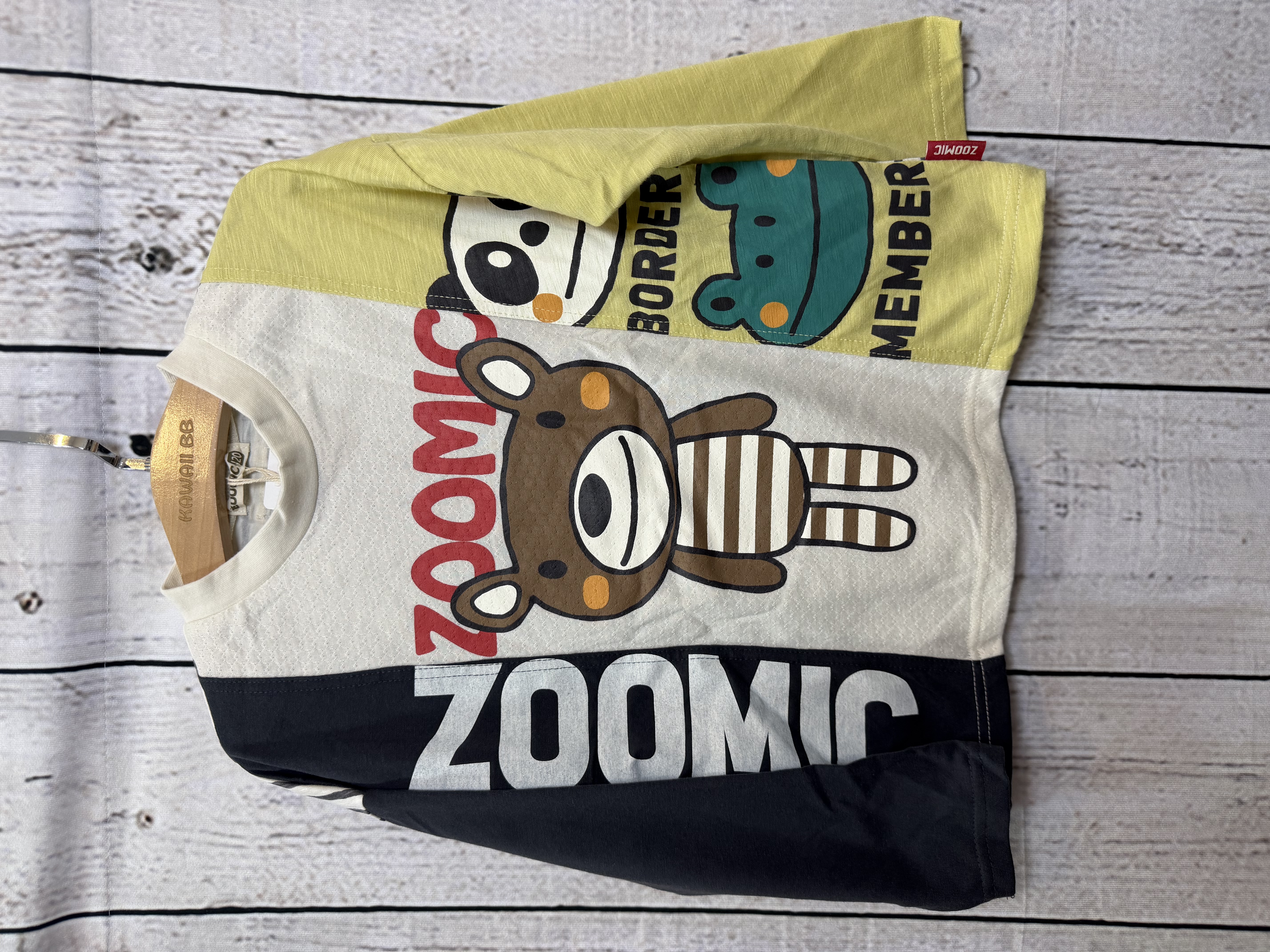 <門市新貨現貨🆕>Zoomic併色長袖衫春裝2026(261172)