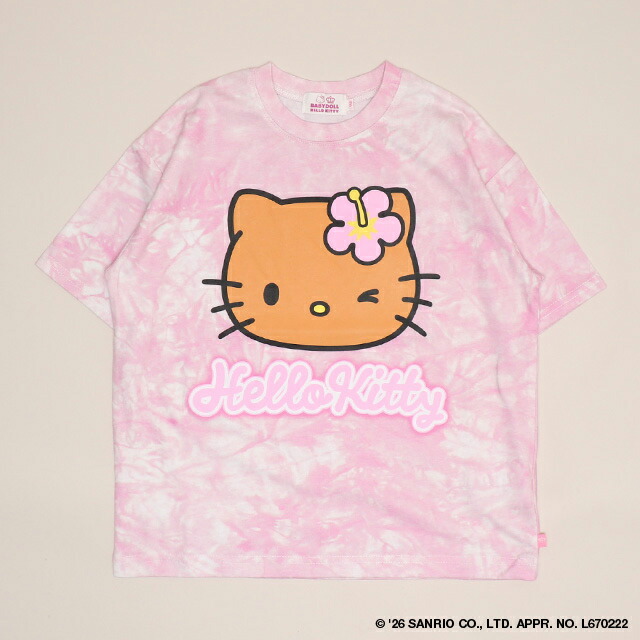 🆕【⭐訂購⭐】 🇯🇵日本直送 🌀#Sanrio 曬黑版❣️#親子裝❣️ 紮染 短袖 tee［2款選］🌀 [ELDA-0201][260522]