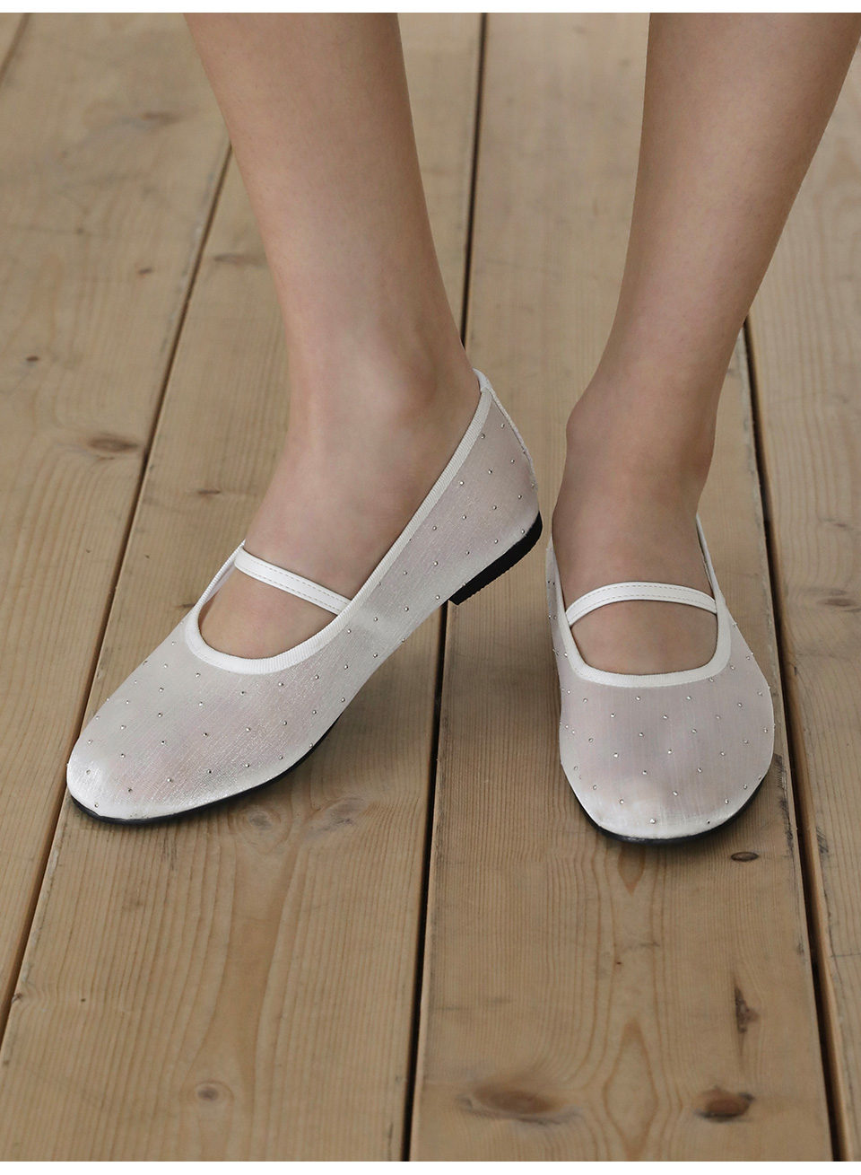 [代購] Sappun Raniel Mesh Mary Jane Flats (1cm)