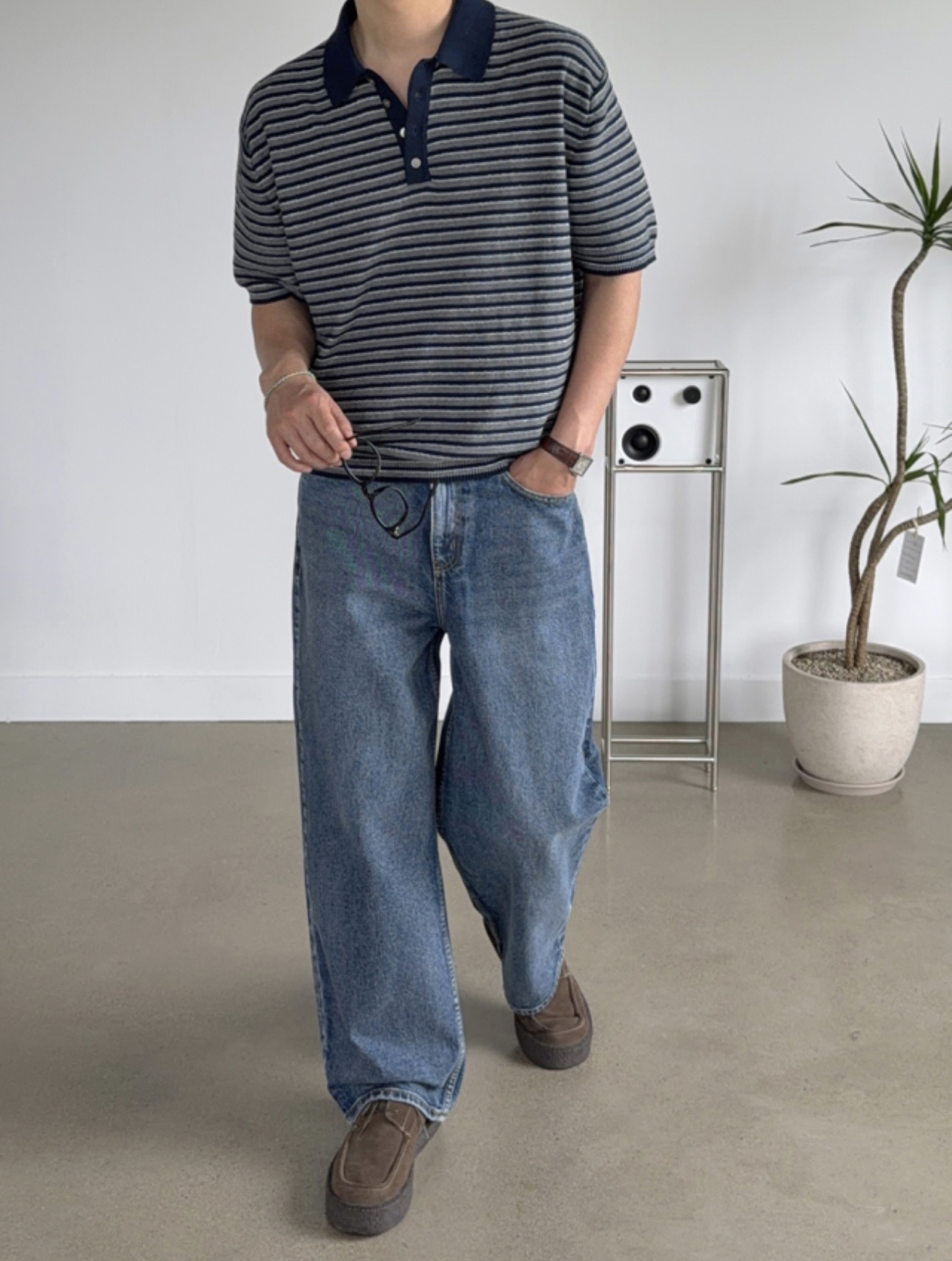 🇰🇷橫間4鈕扣領Polo | Four Button Polo