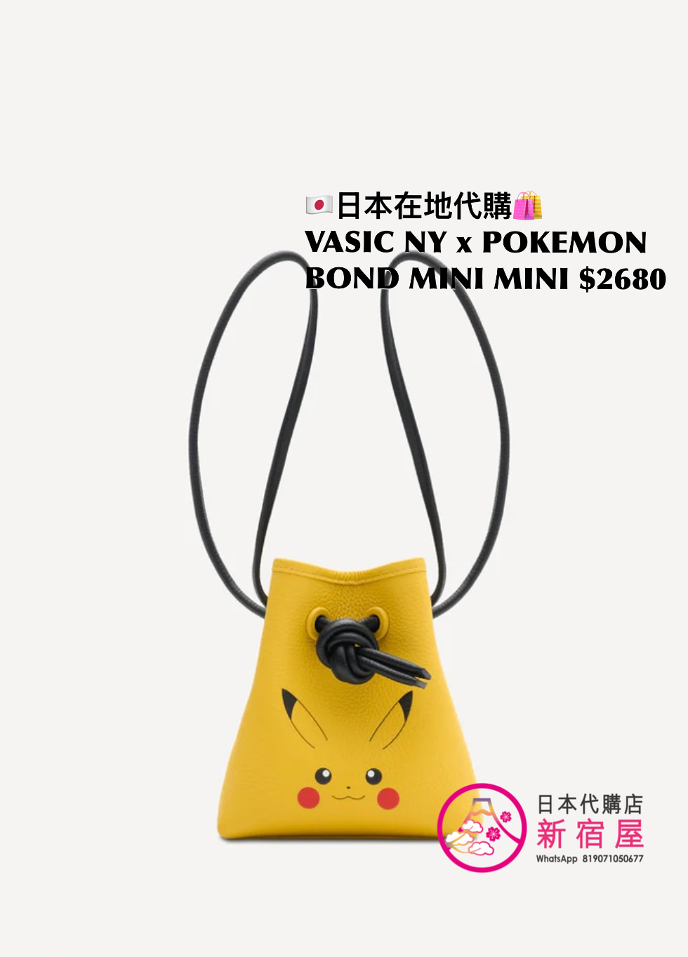 VASIC NEW YORK x POKEMON 日本限定 ITEMS