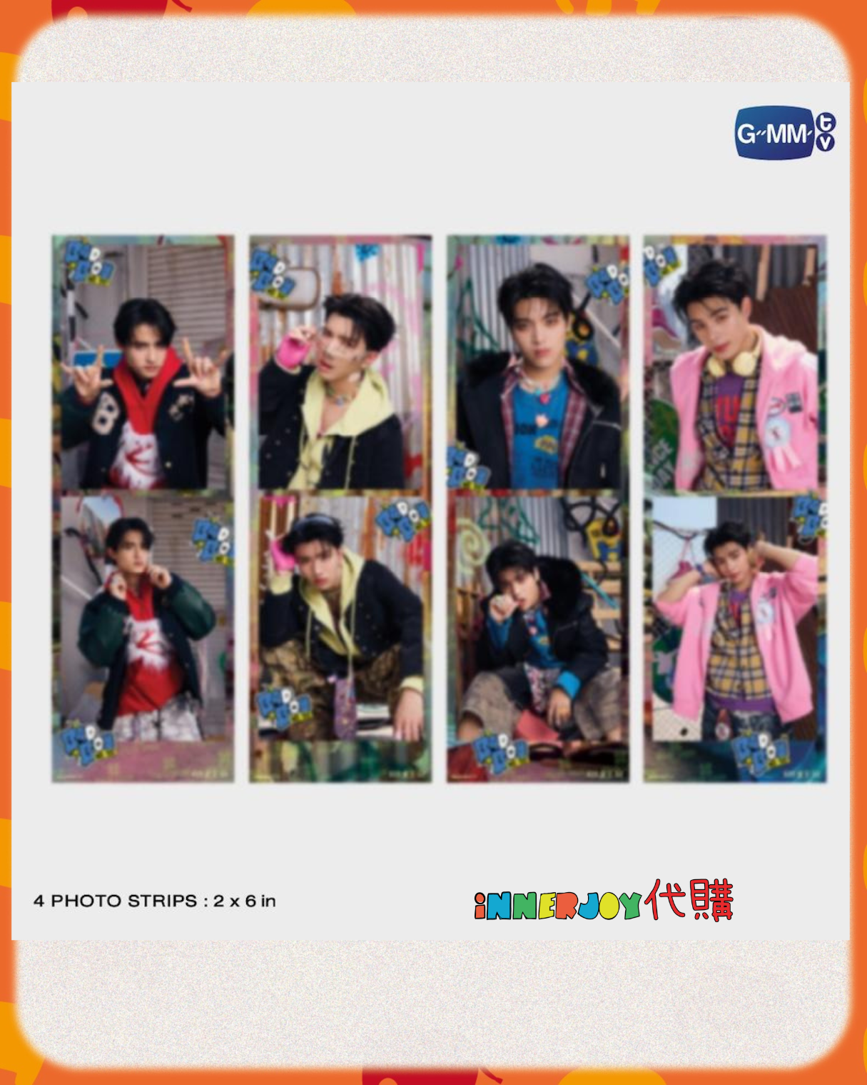 泰國現貨 (下單後30天到港) |  CLO’VER - 新單曲《Bad Boy No ‘Do’ 》 Photo Set 官方寫真卡套裝 GMM新男團