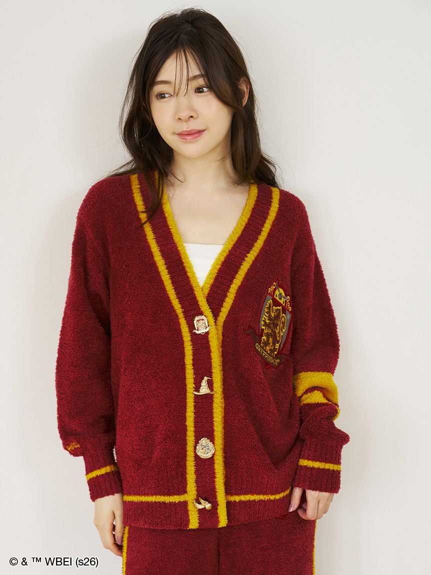 學院紐扣開襟衫 Motif Button Cardigan｜SNIDEL HOME X 哈利波特 聯名 第5彈 (Harry Potter)【預購】 (26195-P）