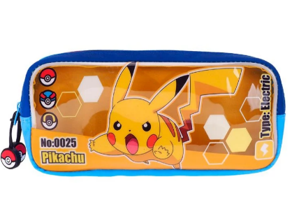  Pokémon 雙拉鏈筆袋