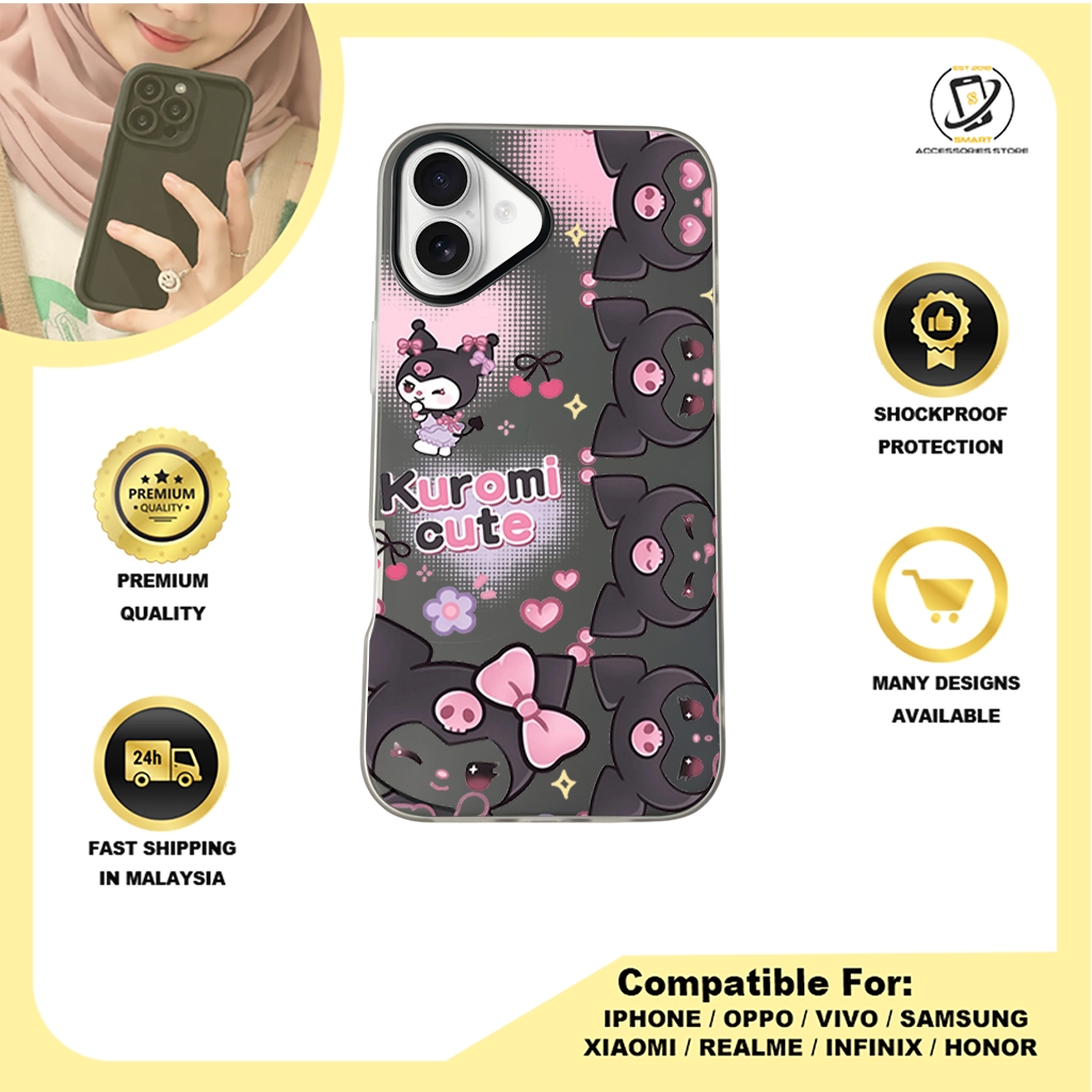 JELLY CASE PHONE FOR IPHONE - DESIGN KUROMI D