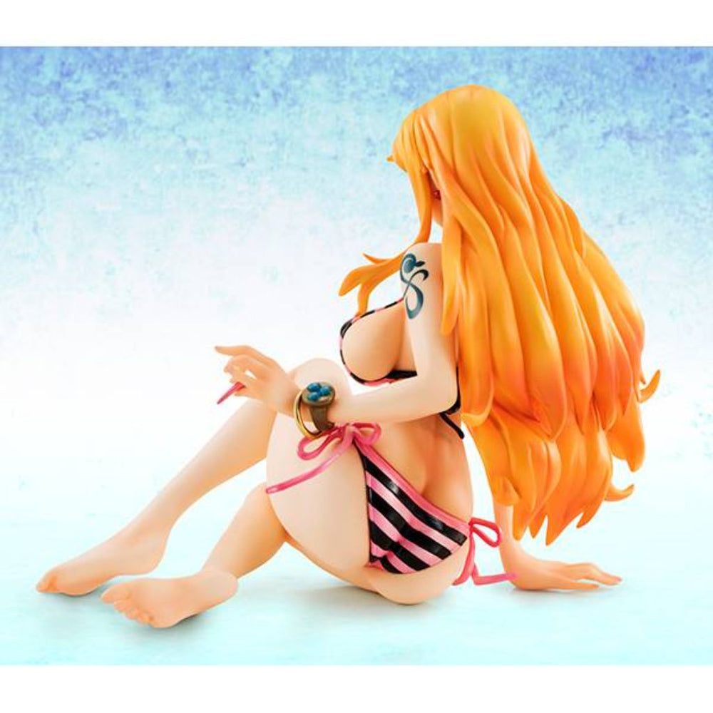 Megahouse POP海賊王 娜美 Nami Ver.BB_Pink 泳裝ver. PVC 景品 one piece figure