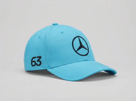 Adidas F1 Mercedes Benz 平治車隊 2026 官方 George Russell 棒球帽 KE8305