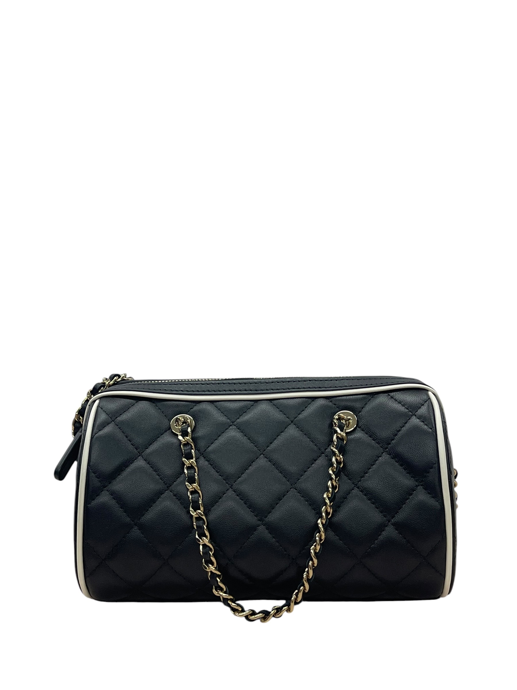 Pre-Owned CHANEL Chanel Mini Quilted Bowling Bag / Product Code:081311