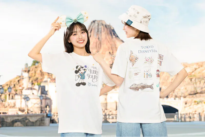 【預訂】DisneySea 25th The Jubilee Journey - tee (S / M / L / LL / 3L)