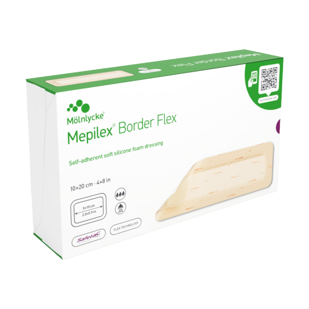 Molnlycke Mepilex Border Flex 有邊型泡沫敷料貼
