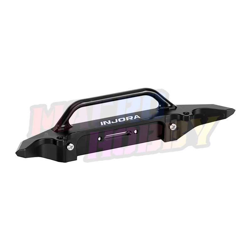 INJORA Aluminum Front Rear Bumper for 1/30 SCX30 Bronco #530366