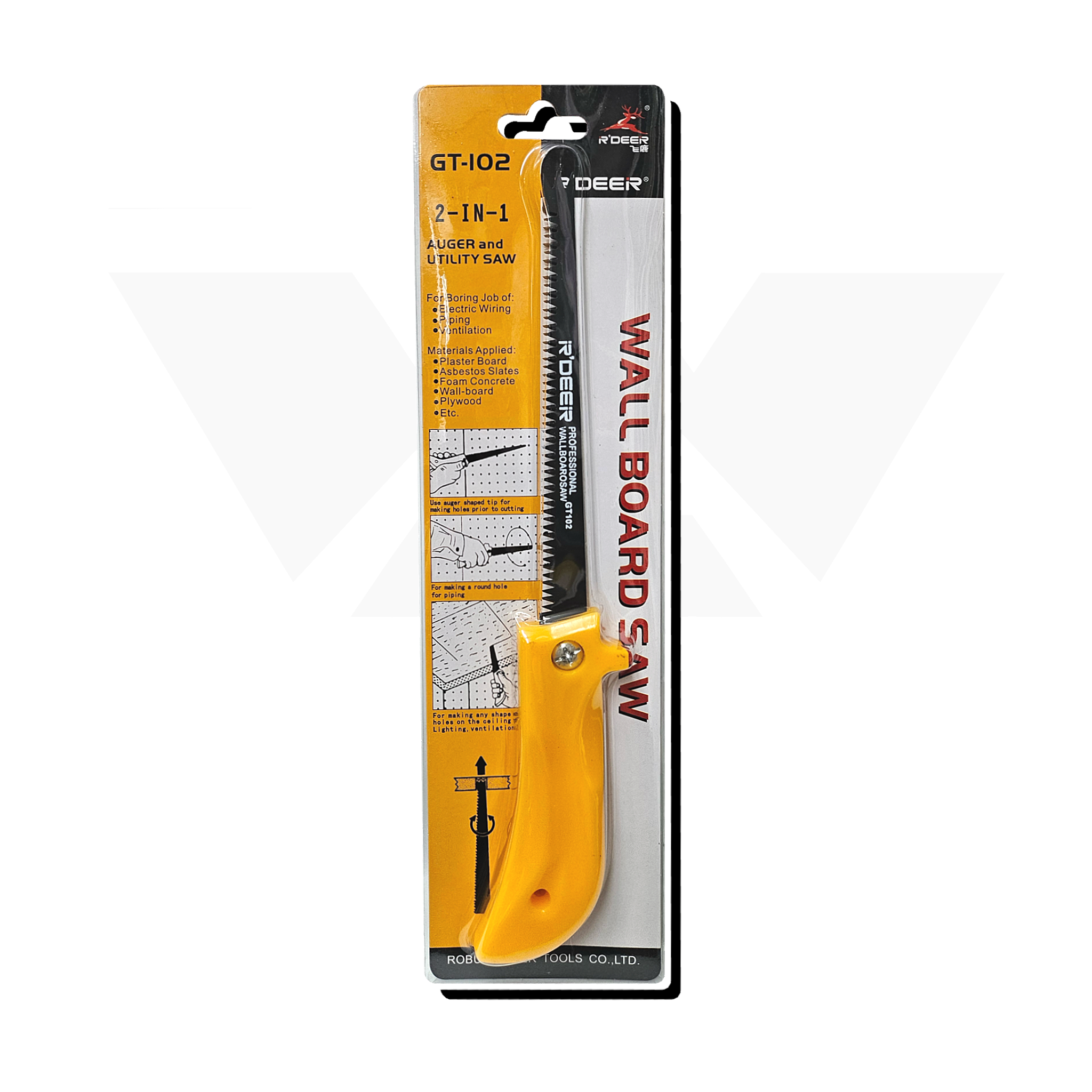 "R'DEER" 飛鹿 GT-102 170mm 石膏板 尖鋸 "TACTIX" Wallboard Saw