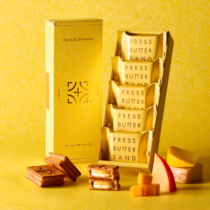 四月連線貨品 - 日本 Press Butter Sand 芝士味5件