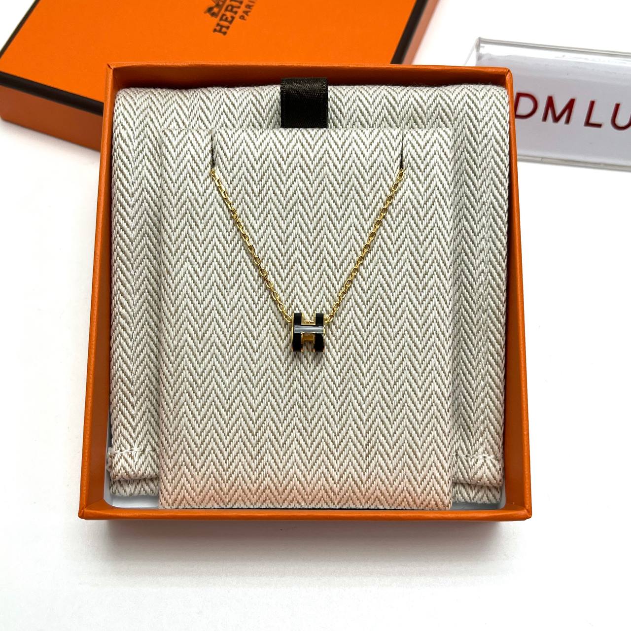 Hermes Mini Pop H Black GHW