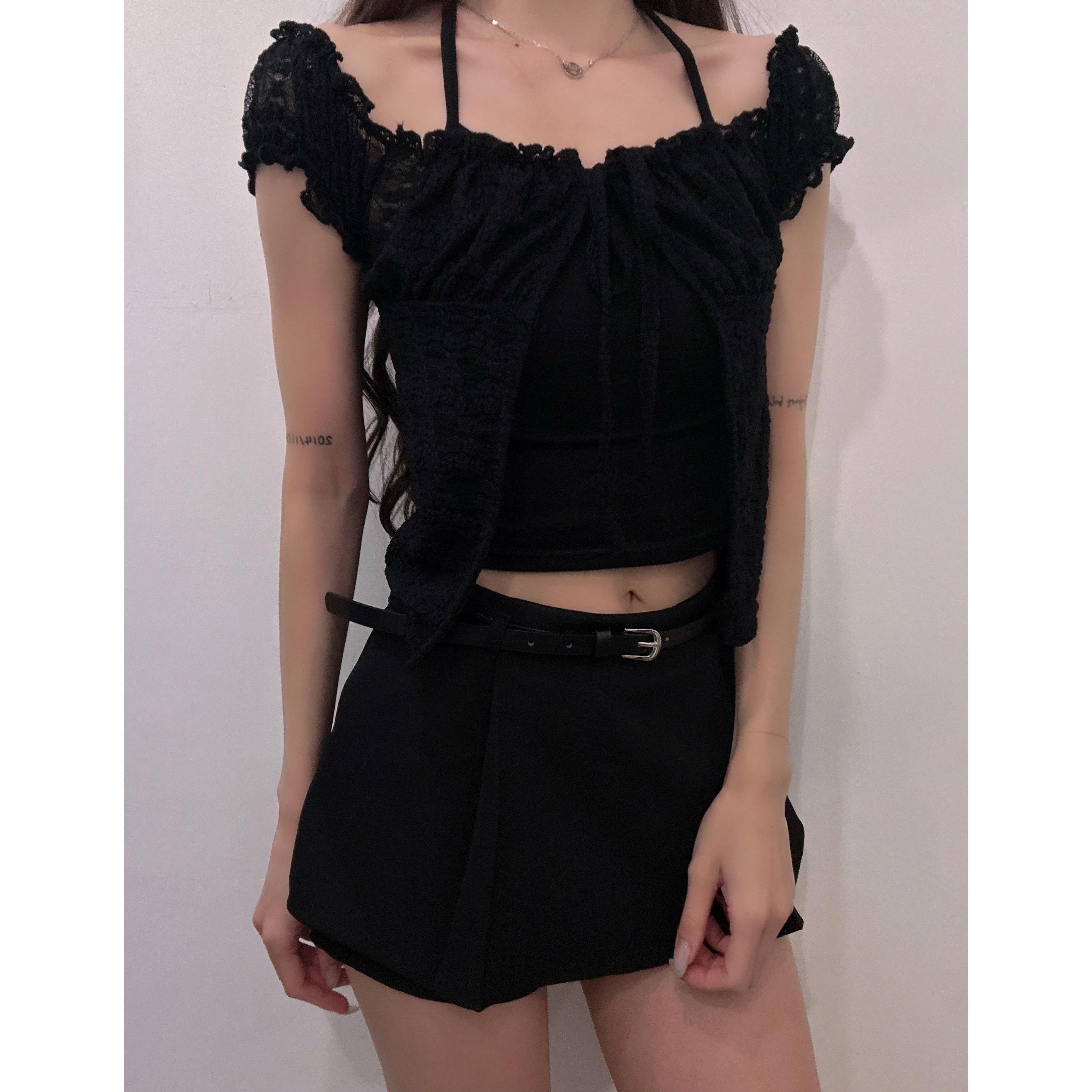 新品價9月20截單🪽2609H《LACE STRAPS 2IN1 TOP》