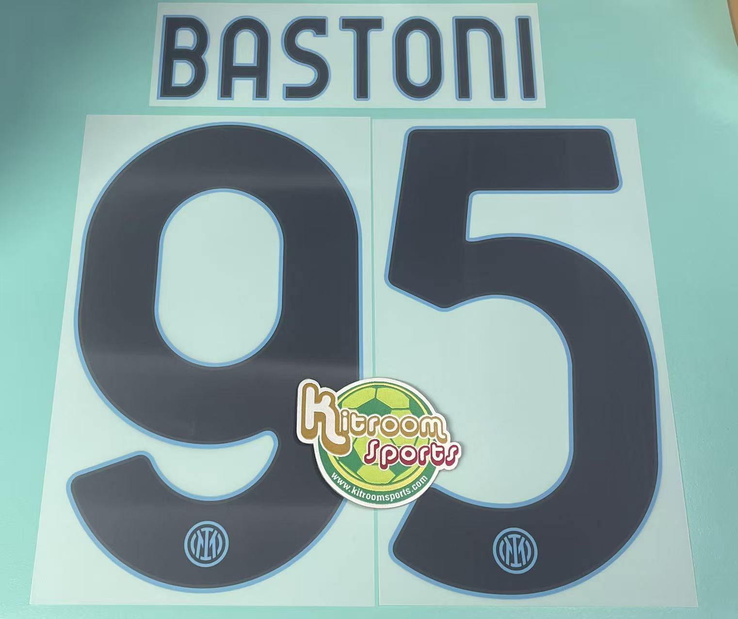 2022-23 Inter Milan 3RD Nameset #95 BASTONI