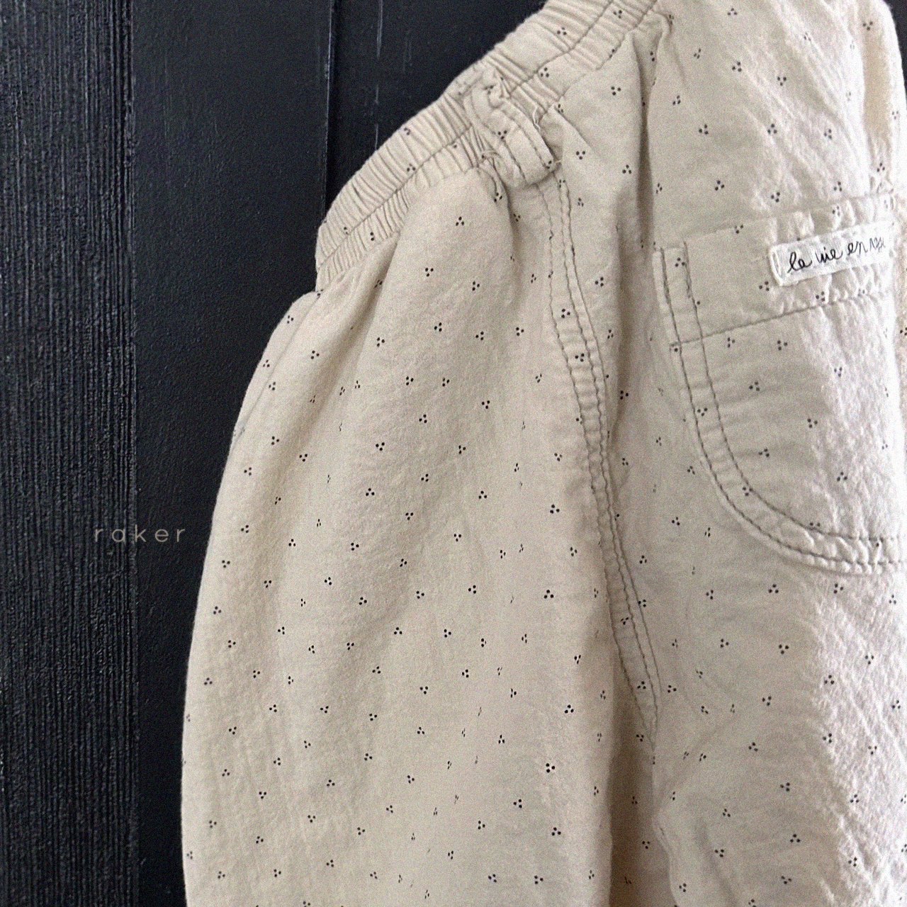 Raker | Avant-Garde Pleated Pants