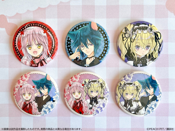 《Pre-Order》Can Badge｜守護甜心Shugo Chara! X 淺草花屋敷 事後通販 (26SC107-P)