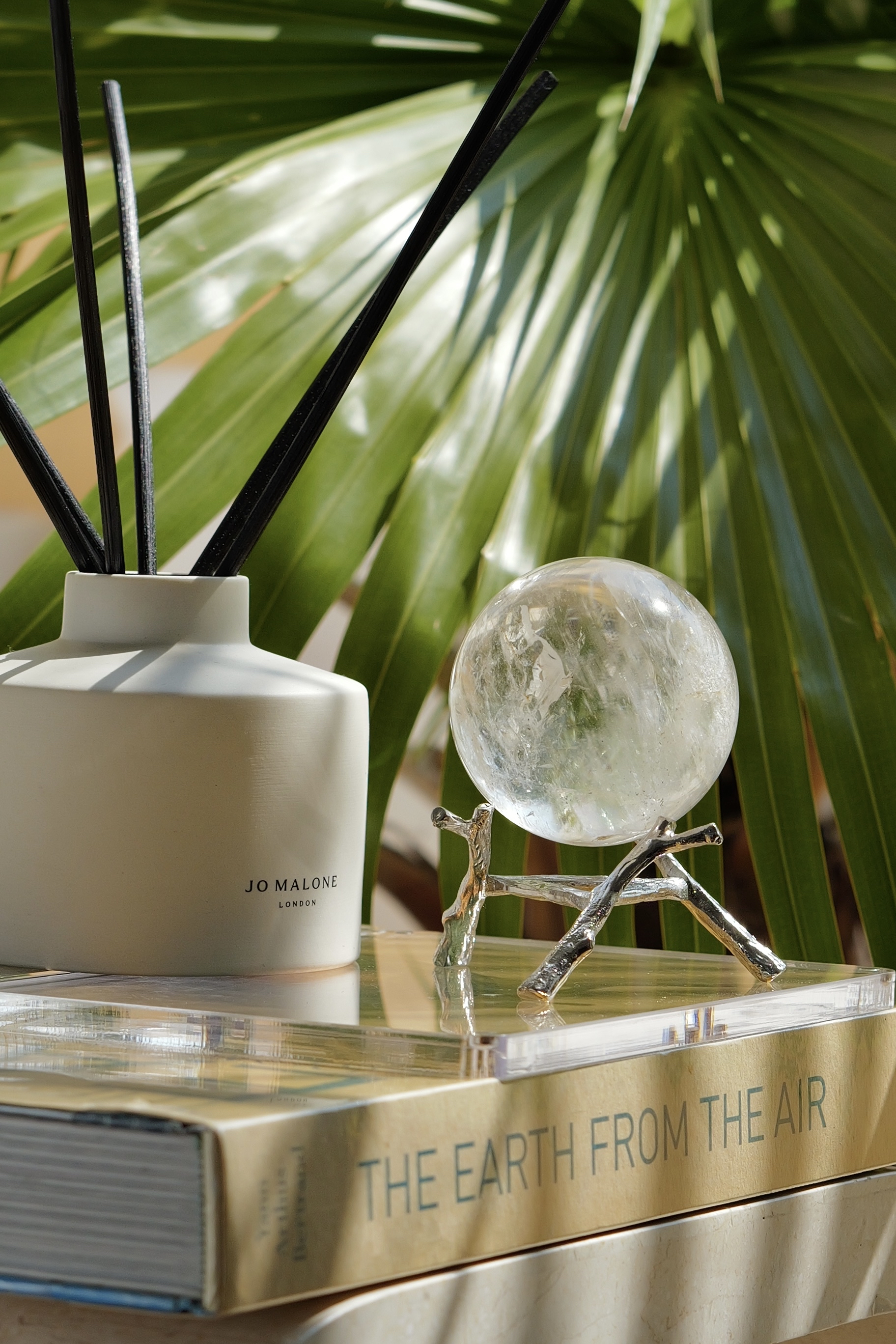 ༒6.95cm白水晶球༒ CQ.6AC5AGA88-RA10*1A8