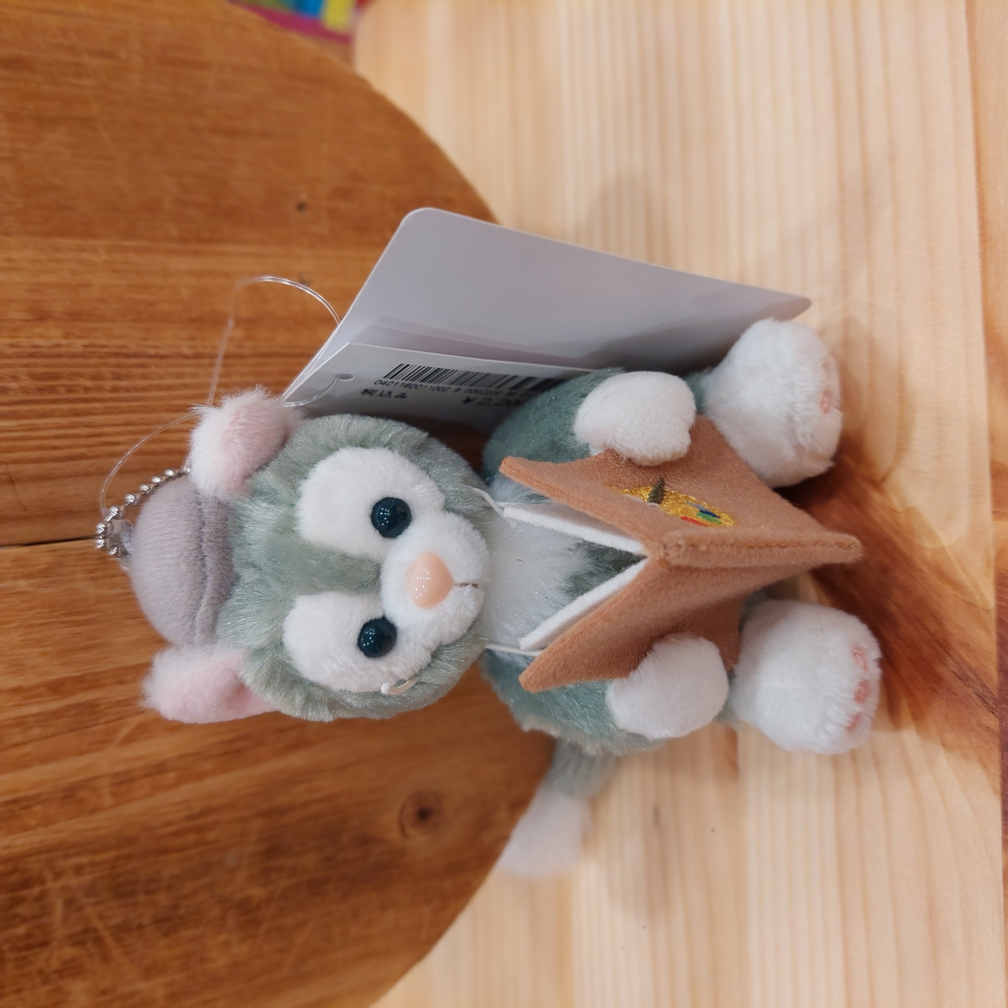 Disney Sea 限定 Duffy 系列 Gelatoni 坐款 吊飾 掛件 Autumn Storybook