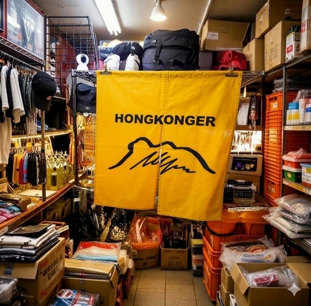 HONGKONGER Partition Curtain - 門簾掛布（可訂製尺寸）