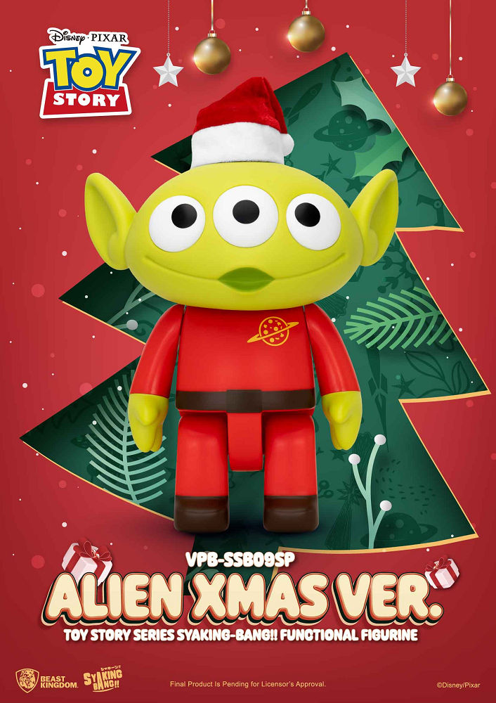 📦訂購 台灣代購 Disney 迪士尼 Toy Story 反斗奇兵 三眼仔 (聖誕版) SYAKING 存錢筒 錢罌 Coin Bank
