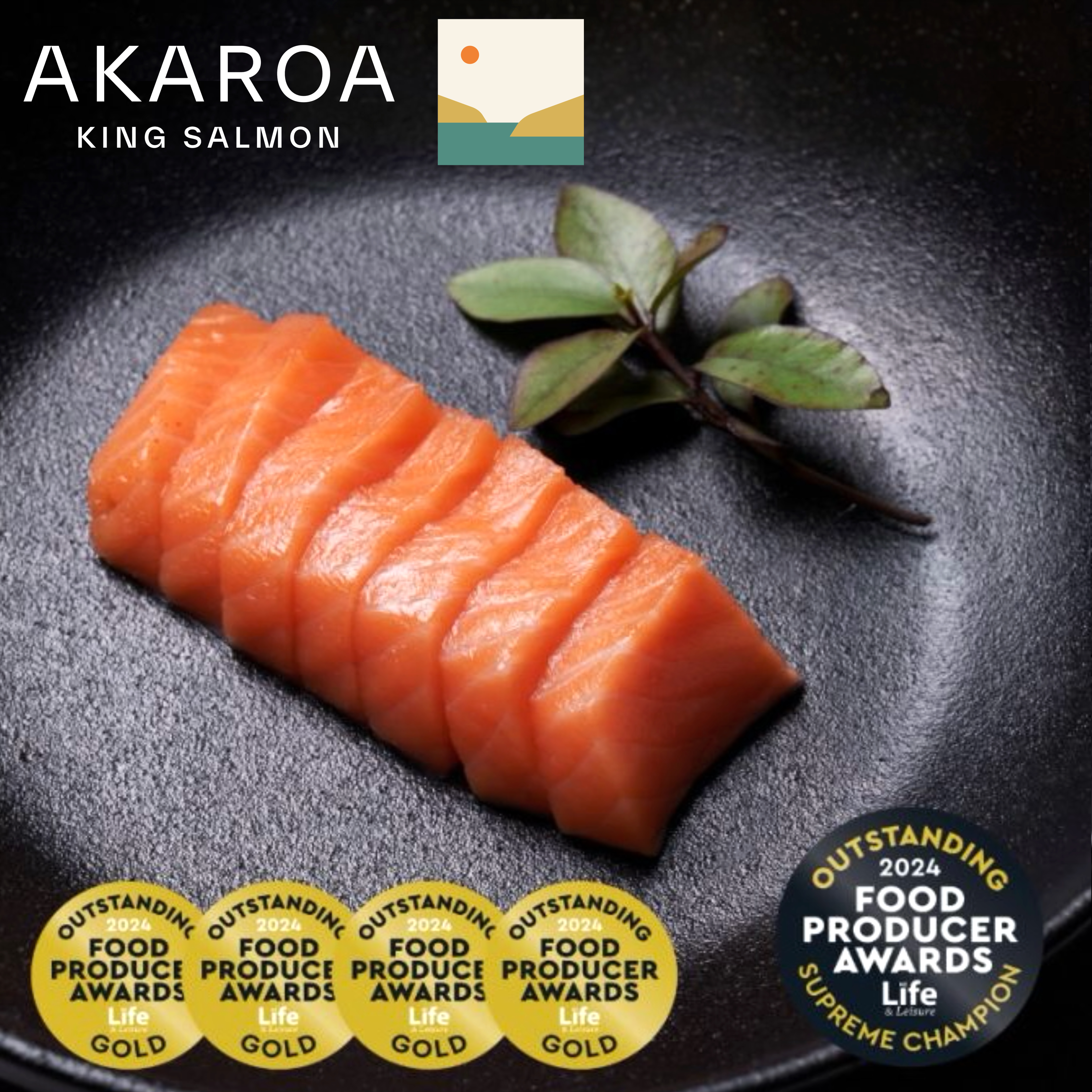 ❄️紐西蘭 海養帝皇三文魚切件 New Zealand Akaroa King Salmon Portion