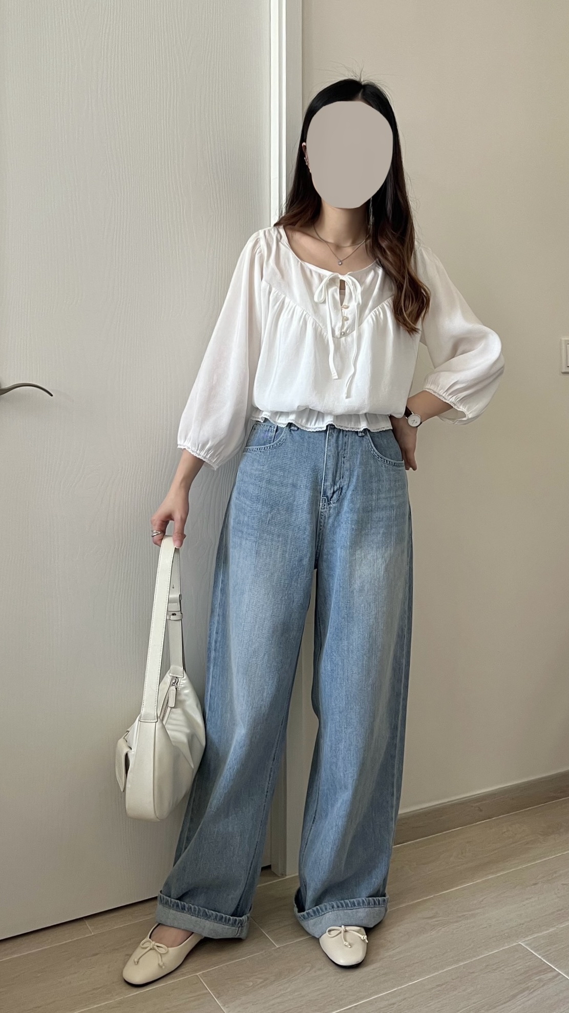 軟布大長腿牛仔褲 推薦