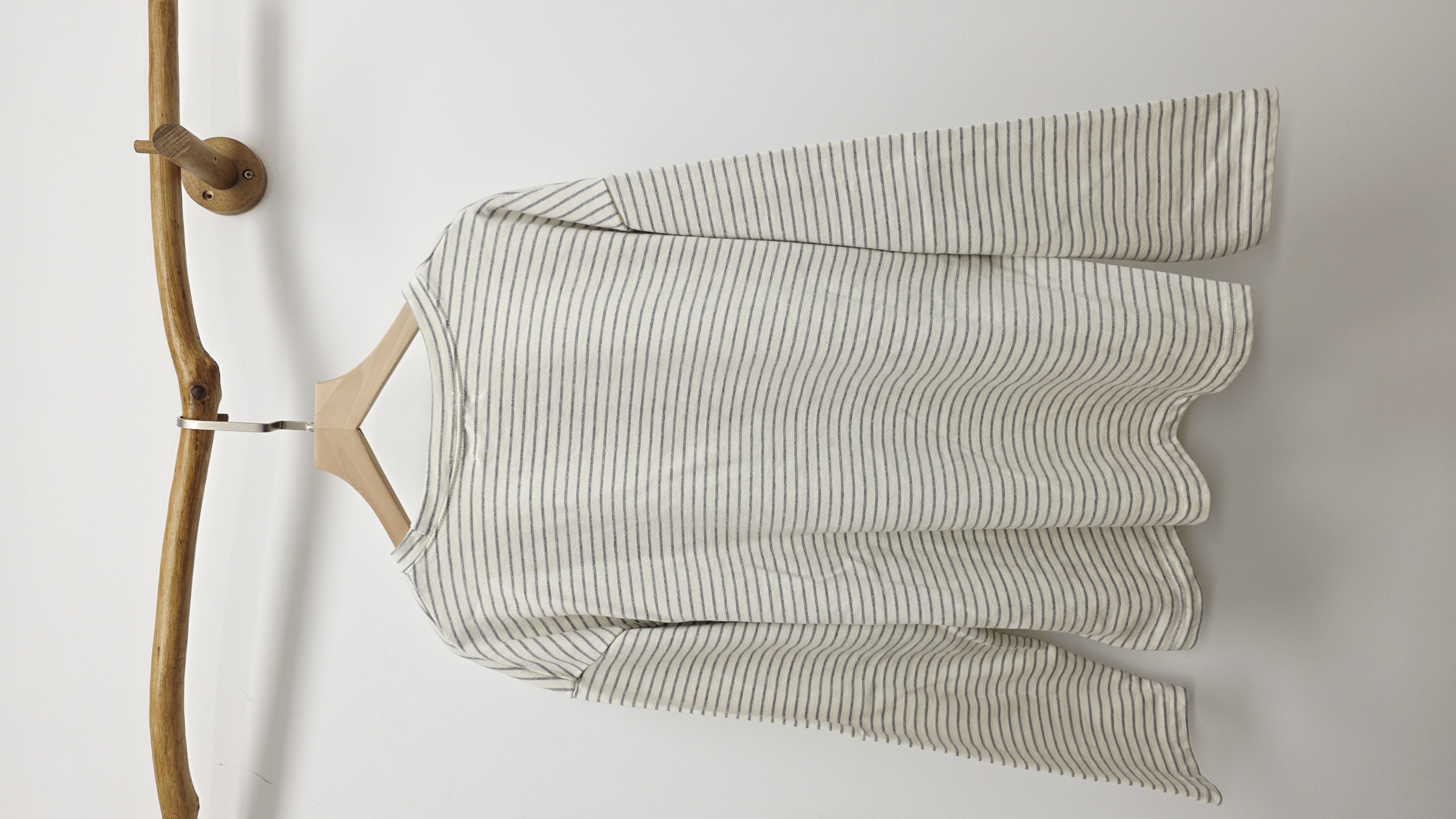 韓國米白拼灰間貓貓頭Tee