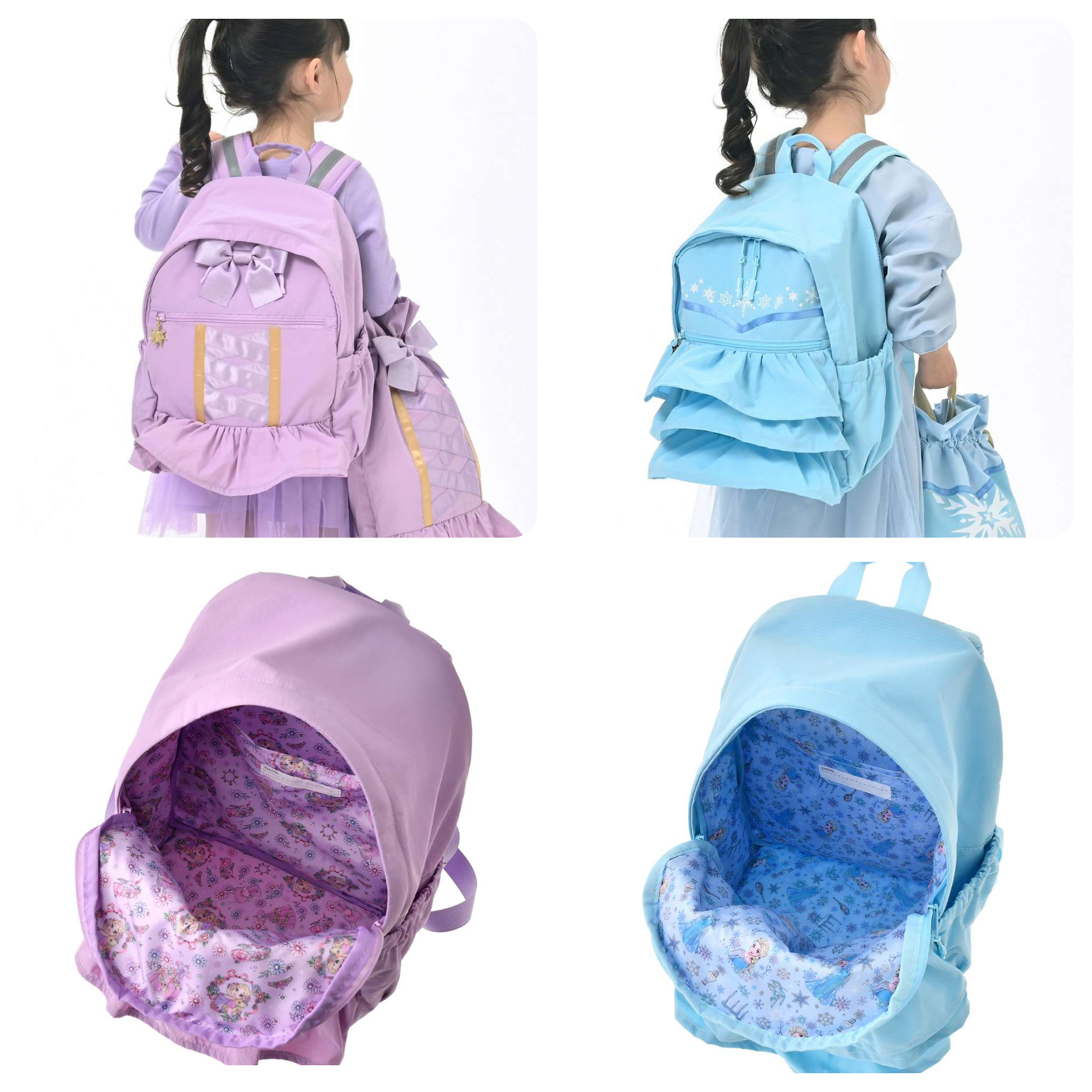 日本預訂📍日本迪士尼Back to School系列 - 長髮公主/Frozen背囊（小朋友用） 不包郵 27/1日本開售