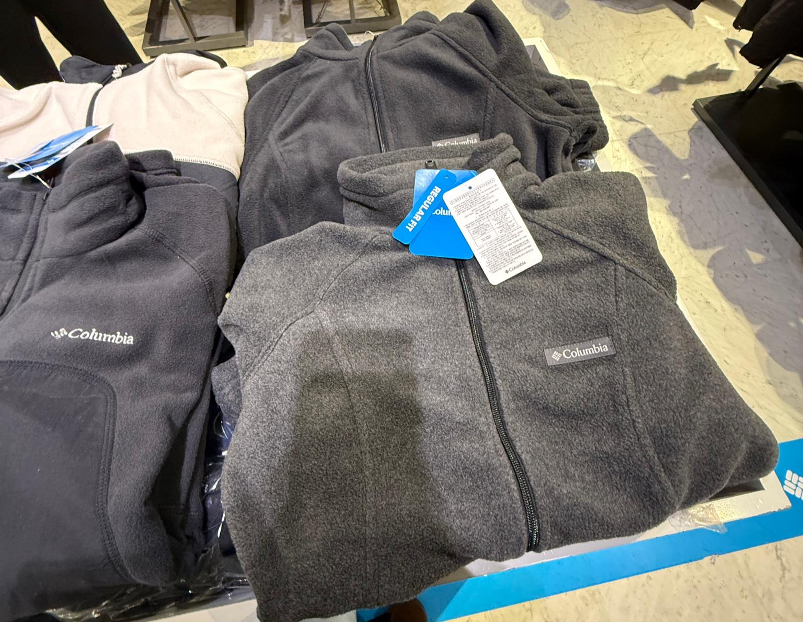 Columbia 毛絨外套 男裝