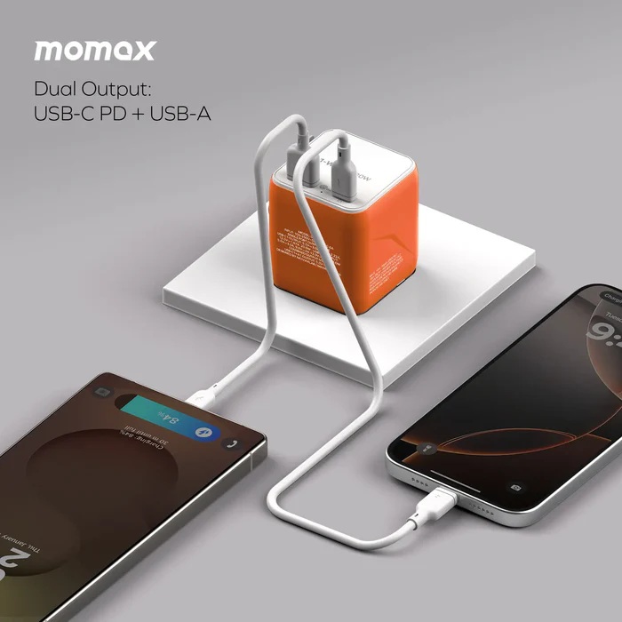 Momax 1-World² 20W 2 接口 USB 旅行充電器