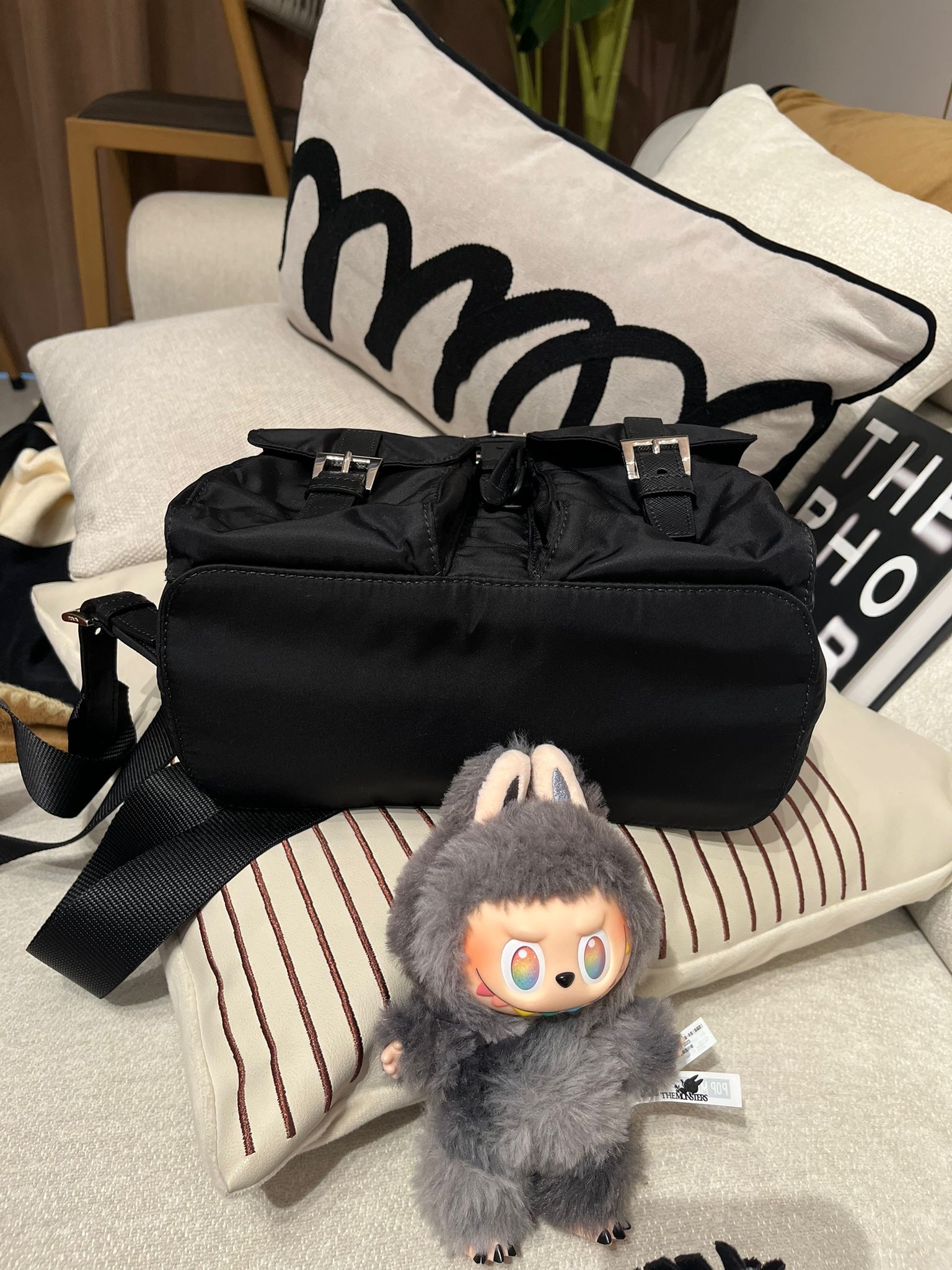 Prada Re-Nylon Backpack small 背囊100%Authentic, 98%New ✅Dust bag