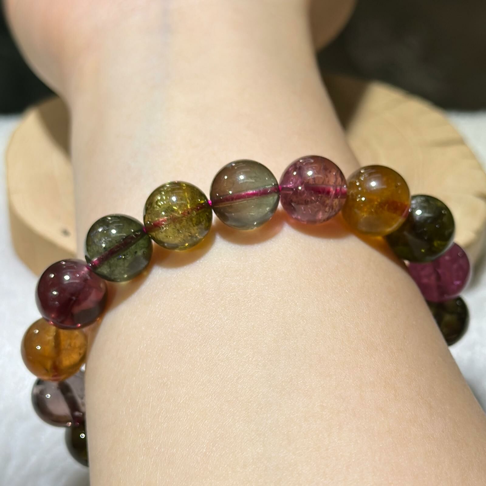 高品✨碧璽手串 11.5 mm +/-