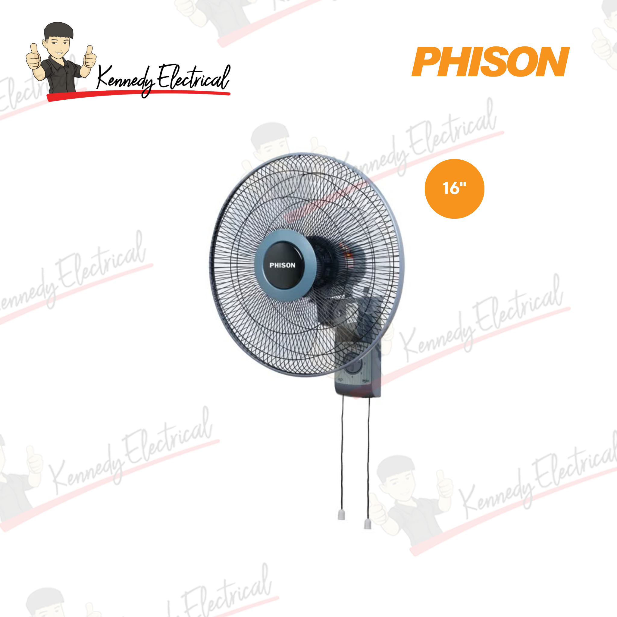 Phison 16" Wall Fan PWF-5161